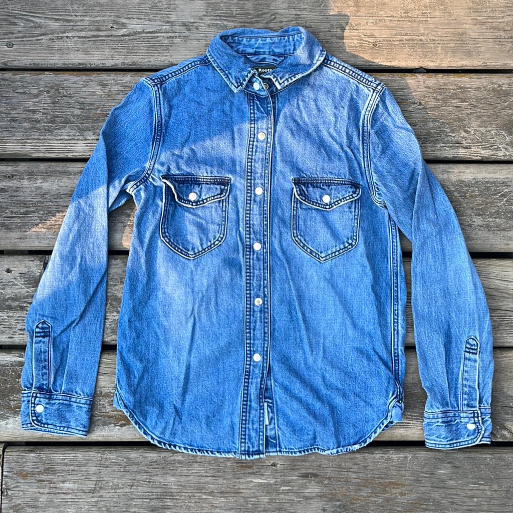 Roots Denim Button Down